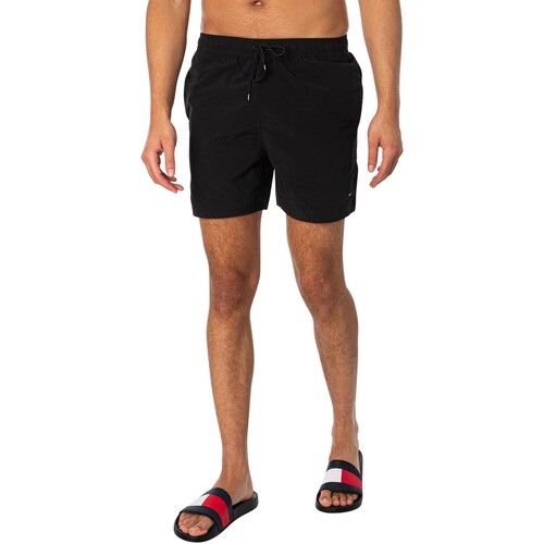 Vêtements Homme Maillots / Shorts de bain Tommy Hilfiger Short de bain à  cordon de serrage moyen Noir
