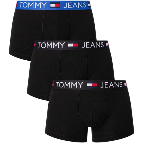 Sous-vêtements Retro Caleçons Tommy Jeans Pack de 3 troncs Noir