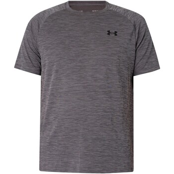 Vêtements Homme T-shirts manches courtes Under Armour sportiva T-shirt texturé à manches courtes Tech Gris