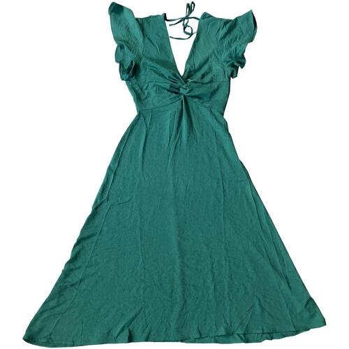 Vêtements Femme Robes longues Molly Bracken Woven dress ladies emerald gre Vert
