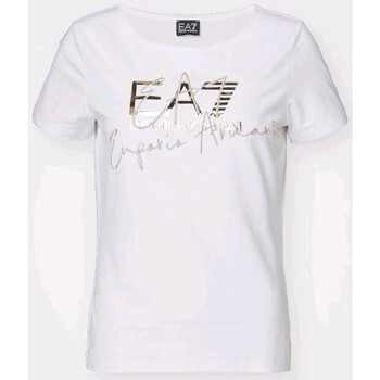 Vêtements Femme Débardeurs / T-shirts sans manche Emporio Armani EA7 3DTT26 TJFKZ Blanc