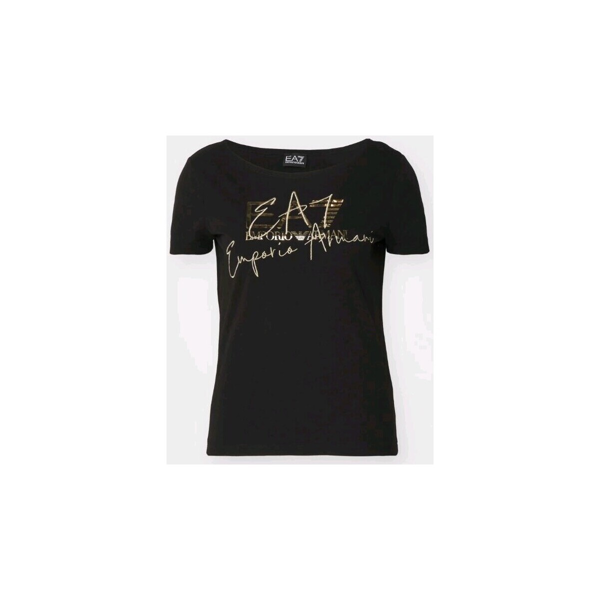 Vêtements Femme Débardeurs / T-shirts sans manche Emporio Armani EA7 3DTT26 TJFKZ Noir