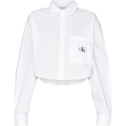 Vêtements Femme Chemises / Chemisiers Calvin Klein Jeans J20J222614 Blanc