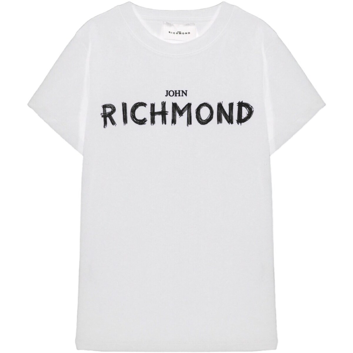 Vêtements Garçon T-shirts manches longues John Richmond RBP24059TS Blanc