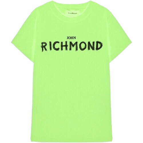 Vêtements Garçon T-shirts manches longues John Richmond RBP24059TS Vert