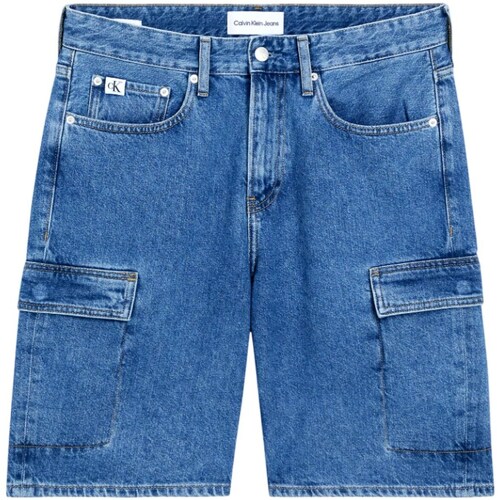 Vêtements Homme Shorts / Bermudas Calvin Klein SikSilk JEANS J30J324877 Bleu
