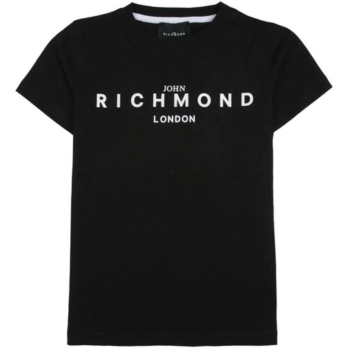 Vêtements Garçon T-shirts manches courtes John Richmond RBP24002TS Noir