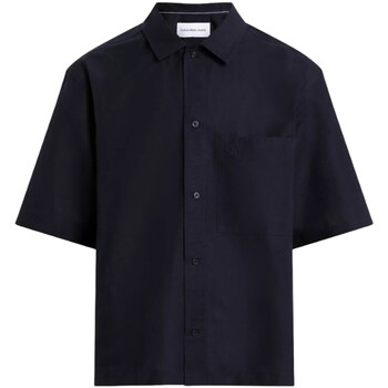 Vêtements Homme Chemises manches longues Calvin Klein jacket Jeans J30J325173 Noir