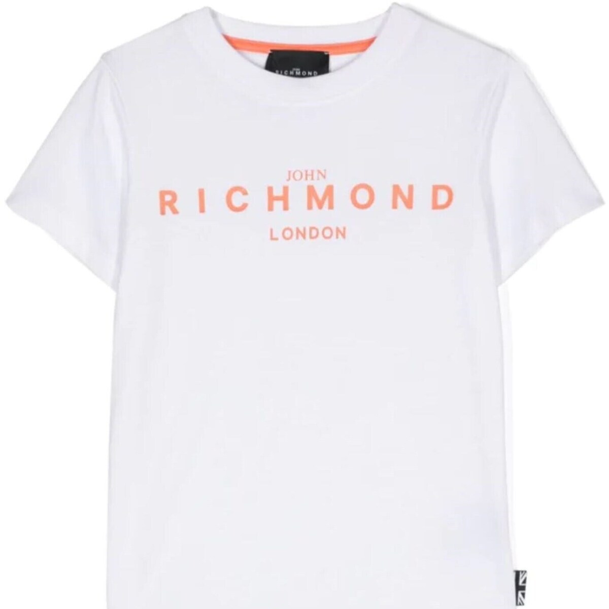 Vêtements Garçon T-shirts manches longues John Richmond RBP24002TS Blanc