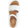 Chaussures Femme Sandales et Nu-pieds Gabor Sandales en cuir à talon compensé Blanc