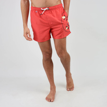 Oxbow Volley short graphique VAIRANI Rouge
