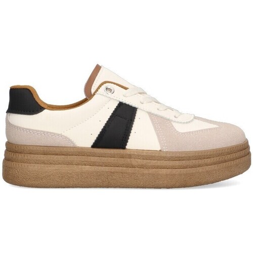 Chaussures Femme Baskets mode Ideal Sneakers Shoes 75239 Beige