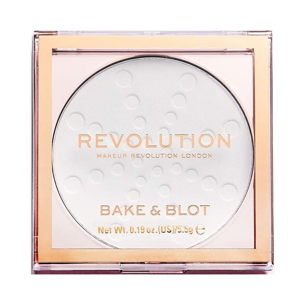 Beauté Femme Blush & poudres Makeup Revolution Poudre de Baking et de Finition Bake & Blot Blanc