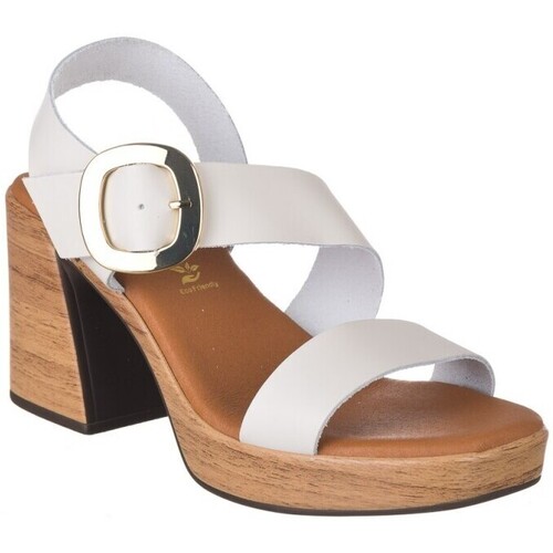 Chaussures Femme Sandales et Nu-pieds GHOUD colour-block sole sneakers Rosa 5395 Blanc