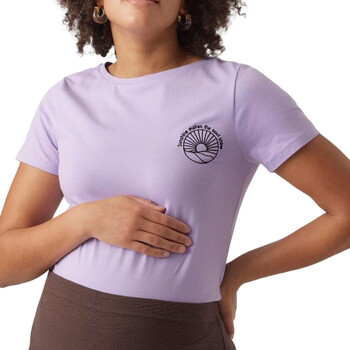 Vêtements Femme T-shirts manches courtes Mamalicious 20018355 Violet