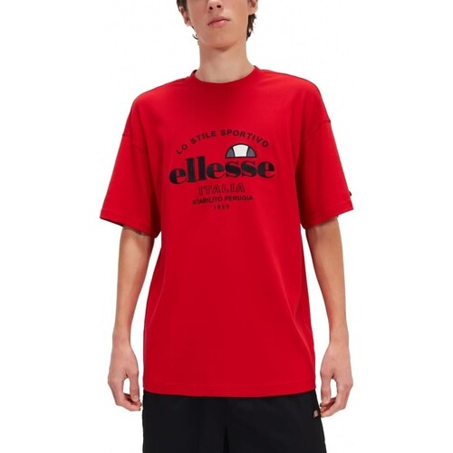 Vêtements Homme T-shirts manches courtes Ellesse  Rouge