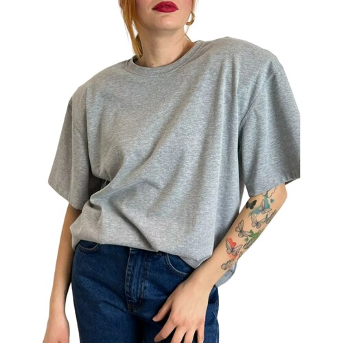 Vêtements Femme T-shirts manches courtes Vicolo UB0084 Gris