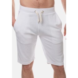 Vêtements Homme leggings Shorts / Bermudas Hopenlife Bermudas uni FOXTROT blanc