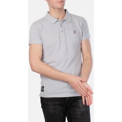 Vêtements Homme T-shirts & Polos Hopenlife Polo manches courtes col classique ONIZUKA bleu ciel