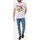 Vêtements Homme T-shirts & Polos Hopenlife T-shirt col V manches courtes SUNSHINE blanc