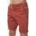 Vêtements Homme Shorts / Bermudas Hopenlife Bermuda coton chino MINATO rouge brique