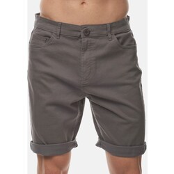 Vêtements Homme leggings Shorts / Bermudas Hopenlife Bermuda coton chino MINATO gris