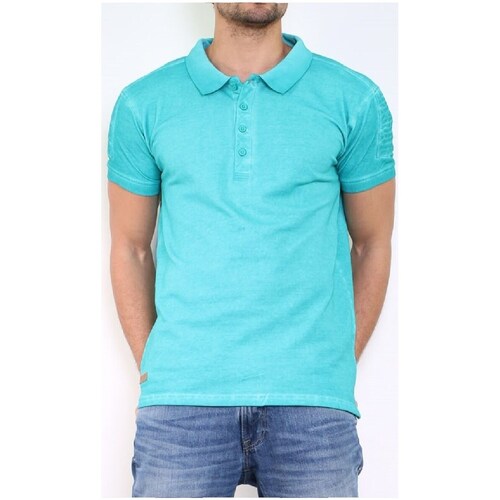 Vêtements Homme T-shirts & Polos Hopenlife Polo coton manches courtes THOR vert