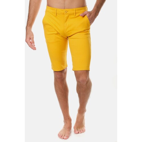 Vêtements Homme Shorts / Bermudas Hopenlife Bermudas chino RAGNAR jaune