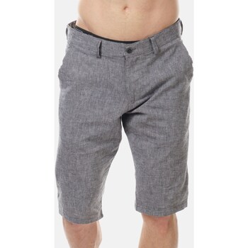 Vêtements Homme Shorts / Bermudas Hopenlife Short en lin  HISOKA gris anthracite