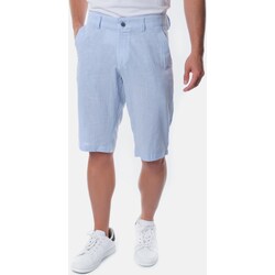 Vêtements Homme Shorts / Bermudas Hopenlife Short en lin  HISOKA bleu