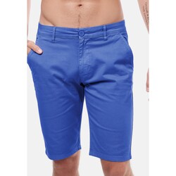 Vêtements Homme leggings Shorts / Bermudas Hopenlife Bermudas fermeture boutonnée RAGNAR bleu