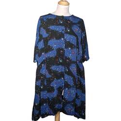 Vêtements Femme Robes courtes Monki robe courte  38 - T2 - M Bleu Bleu