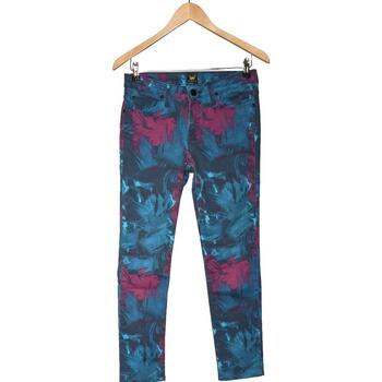 Vêtements Femme Jeans canvas Lee jean slim femme  38 - T2 - M Bleu Bleu