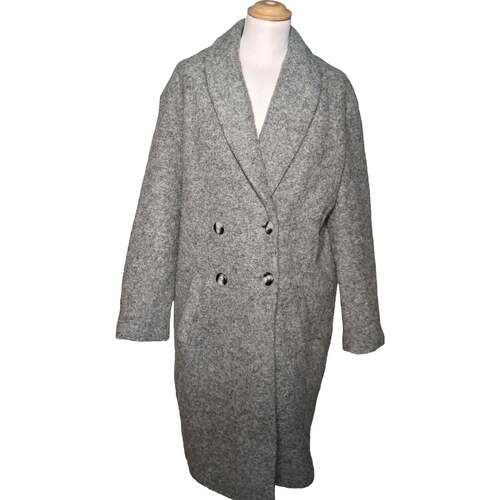 Vêtements Femme Manteaux Promod manteau femme  40 - T3 - L Gris Gris