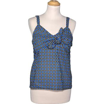 Vêtements Femme Débardeurs / T-shirts sans manche Camaieu débardeur  36 - T1 - S Bleu Bleu