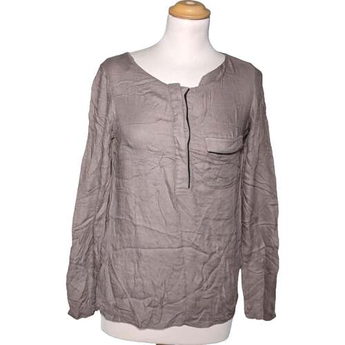 Vêtements Femme Tops / Blouses Naf Naf blouse  36 - T1 - S Marron Marron