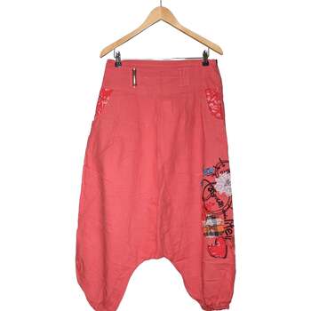 Vêtements Femme Pantalons Desigual 38 - T2 - M Rouge