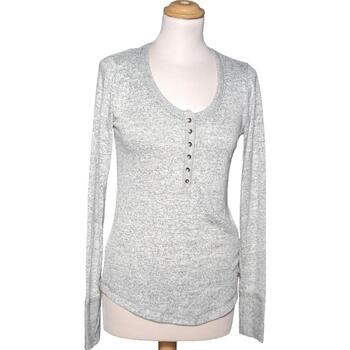 pull abercrombie and fitch  pull femme  36 - t1 - s gris 