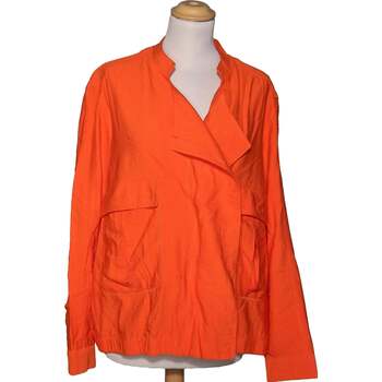 Vêtements Femme La Petite Etoile Miss Captain gilet femme  48 - XXXL Orange Orange