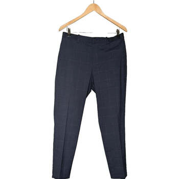 Vêtements Femme Pantalons Uniqlo pantalon slim femme  40 - T3 - L Bleu Bleu