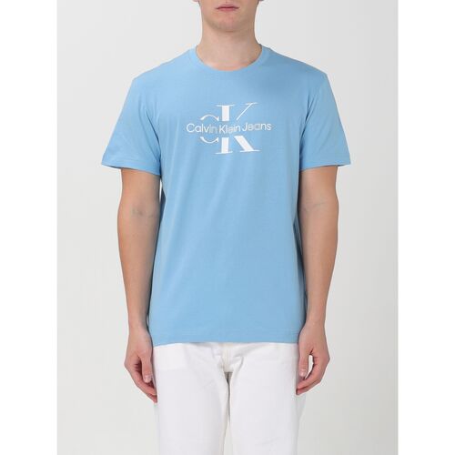 Vêtements Homme T-shirts & Polos Calvin Klein Jeans J30J325190 CEZ Bleu