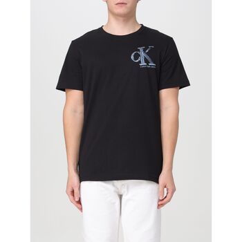 Vêtements Homme T-shirts & Polos Calvin Klein Jeans J30J325498 BEH Noir
