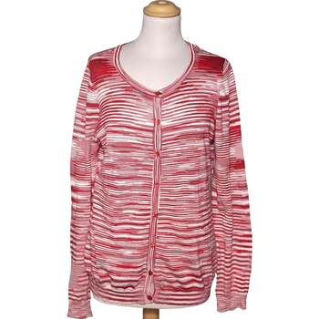 Vêtements Femme Gilets / Cardigans Esprit gilet femme  42 - T4 - L/XL Rouge Rouge