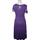 Vêtements Femme Robes Desigual robe mi-longue  36 - T1 - S Violet Violet