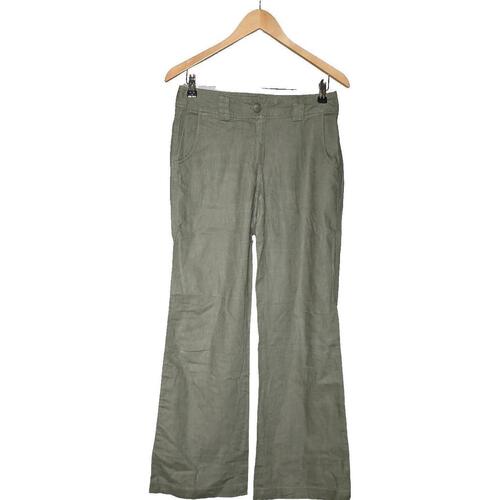 Vêtements Femme Pantalons H&M pantalon bootcut femme  36 - T1 - S Vert Vert