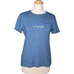Vêtements Femme T-shirts & Polos 1.2.3 top manches courtes  38 - T2 - M Bleu Bleu