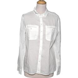 Vêtements Femme Chemises / Chemisiers Burton chemise  38 - T2 - M Blanc Blanc