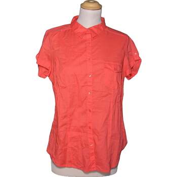 Vêtements Femme Chemises / Chemisiers Camaieu chemise  38 - T2 - M Orange Orange