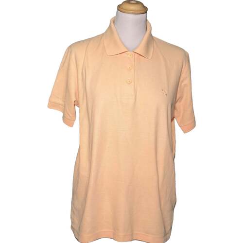 Vêtements Femme T-shirts & Polos Damart polo femme  42 - T4 - L/XL Orange Orange