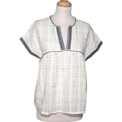 Vêtements Femme Soutiens-Gorge & Brassières Caroll top manches courtes  38 - T2 - M Blanc Blanc